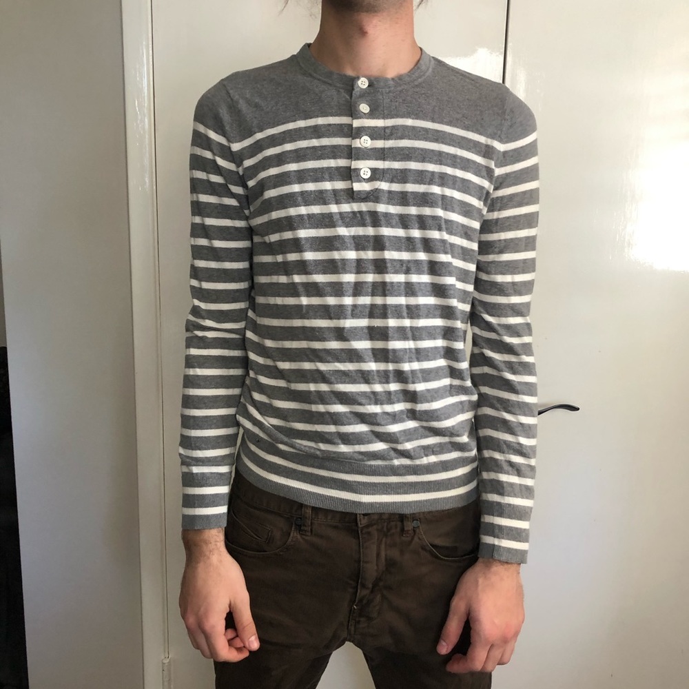 Vince Henley Stripe